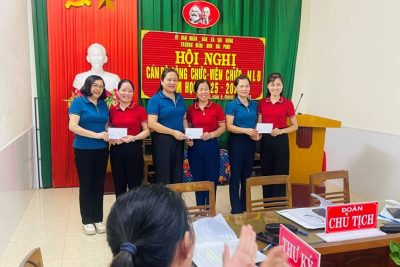 HỘI NGHỊ CÁN BỘ-CÔNG CHỨC-VIÊN CHỨC-NGƯỜI LAO ĐỘNG TRƯỜNG MẦM NON HẢI PHÚC.