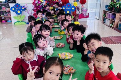 KHAI XUÂN RỘN RÀNG – TIẾNG CƯỜI NGẬP TRÀN TẠI TRƯỜNG MẦM NON HẢI PHÚC
