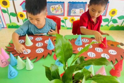 TRÒ CHƠI “TÌM GAI CHO NHÍM”– HỌC SỐ TRỞ NÊN THẬT DỄ DÀNG