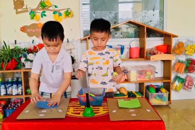 LẮP GHÉP CÁC BỘ PHẬN TRÊN CƠ THỂ TỪ HÌNH HỌC